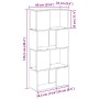 Soporte de TV Roble artesanal Madera elaborada von , TV-Möbel - Ref: Foro24-875195, Preis: 71,27 €, Rabatt: %