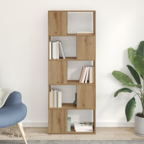 Estantería Roble Artesanal Tablero de partículas 60 x 24 x 155 cm by , TV Furniture - Ref: Foro24-875198, Price: 83,03 €, Dis...