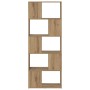Estantería Roble Artesanal Tablero de partículas 60 x 24 x 155 cm by , TV Furniture - Ref: Foro24-875198, Price: 83,03 €, Dis...