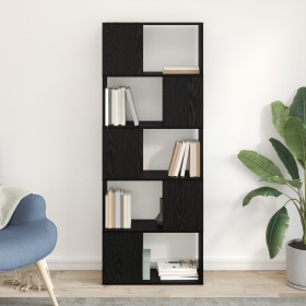 Estante Roble negro Madera 60 x 24 x 155 cm Estante de libros von , TV-Möbel - Ref: Foro24-875199, Preis: 85,38 €, Rabatt: %