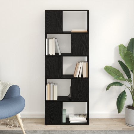 Estante Roble negro Madera 60 x 24 x 155 cm Estante de libros von , TV-Möbel - Ref: Foro24-875199, Preis: 85,38 €, Rabatt: %