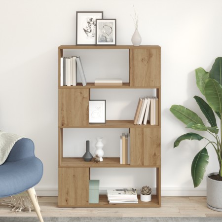 Estantería Roble artesanal Madera elaborada 80 x 24 x 124 cm de , Muebles TV - Ref: Foro24-875201, Precio: 80,01 €, Descuento: %