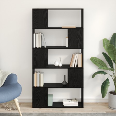 Unidad de Estante Roble Negro Madera Elaborada Mediano Estante von , TV-Möbel - Ref: Foro24-875205, Preis: 94,79 €, Rabatt: %