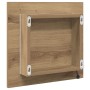 Espejo de baño LED Roble artesanal 40x8.5x37 cm Madera elaborada | Foro24.es | Tu tienda online para hogar, jardín y más Foro24.es