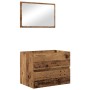 Juego de Muebles de Baño 2 Piezas Madera Vieja | Foro24.es | Tu tienda online para hogar, jardín y más Foro24.es