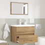 Juego de muebles de baño de 2 piezas Roble artesanal Madera elaborada von , Badezimmermöbel - Ref: Foro24-875433, Preis: 80,6...