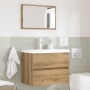 Juego de muebles de baño de 2 piezas Roble artesanal Madera elaborada von , Badezimmermöbel - Ref: Foro24-875433, Preis: 80,6...