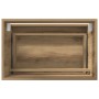 Juego de muebles de baño de 2 piezas Roble artesanal Madera elaborada de , Muebles de baño - Ref: Foro24-875433, Precio: 72,96 €