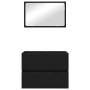 Conjunto de muebles de baño de 2 piezas de roble negro | Foro24.es | Tu tienda online para hogar, jardín y más Foro24.es