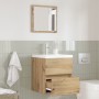 Gabinete de Almacenamiento para Baño Roble MDF Mediano von , Badezimmermöbel - Ref: Foro24-875701, Preis: 65,42 €, Rabatt: %