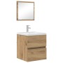 Gabinete de Almacenamiento para Baño Roble MDF Mediano von , Badezimmermöbel - Ref: Foro24-875701, Preis: 65,42 €, Rabatt: %