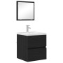 Gabinete de Almacenamiento para Baño - Roble Negro Madera Creada by , Bathroom furniture - Ref: Foro24-875702, Price: 67,25 €...