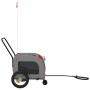 Carrito de mascotas rojo Rojo Poliéster, Metal 124 x 53 x 53 cm von , Kinderwagen für Haustiere - Ref: Foro24-93845, Preis: 1...