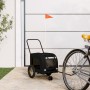 Cochecito para Mascotas Negro Negro Metal, Tela 124 x 53 x 53 cm | Foro24.es | Tu tienda online para hogar, jardín y más Foro24.es