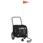 Cochecito para Mascotas Negro Negro Metal, Tela 124 x 53 x 53 cm | Foro24.es | Tu tienda online para hogar, jardín y más Foro24.es
