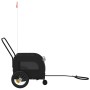Cochecito para Mascotas Negro Negro Metal, Tela 124 x 53 x 53 cm | Foro24.es | Tu tienda online para hogar, jardín y más Foro24.es