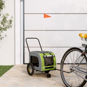 Cochecito para perros verde de Poliéster, Acero 124 x 53 x 53 cm von , Kinderwagen für Haustiere - Ref: Foro24-93850, Preis: ...