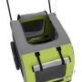 Cochecito para perros verde de Poliéster, Acero 124 x 53 x 53 cm von , Kinderwagen für Haustiere - Ref: Foro24-93850, Preis: ...