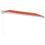 Toldo retráctil aluminio y tela naranja y marrón 4,5x3 m von , Markisen - Ref: Foro24-3154544, Preis: 498,25 €, Rabatt: %