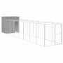 Caseta perros corral acero galvanizado gris claro 165x863x181cm | Foro24.es | Tu tienda online para hogar, jardín y más Foro24.es