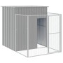 Caseta perros corral acero galvanizado gris claro 165x863x181cm | Foro24.es | Tu tienda online para hogar, jardín y más Foro24.es