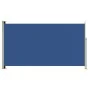 Einziehbare seitliche Gartenmarkise blau 170x300 cm von vidaXL, Sonnenschirme - Ref: Foro24-317888, Preis: 61,15 €, Rabatt: %