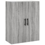 Aparador alto madera contrachapada gris sonoma 69,5x34x180 cm by , Sideboards - Ref: Foro24-3195705, Price: 138,33 €, Discoun...