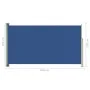 Einziehbare seitliche Gartenmarkise blau 170x300 cm von vidaXL, Sonnenschirme - Ref: Foro24-317888, Preis: 61,15 €, Rabatt: %