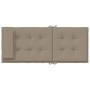Cojines de silla con respaldo alto 4 uds tela Oxford gris taupe | Foro24.es | Tu tienda online para hogar, jardín y más Foro24.es
