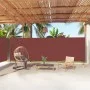 Brown retractable side awning 200x1000 cm by vidaXL, Umbrellas - Ref: Foro24-318045, Price: 160,49 €, Discount: %