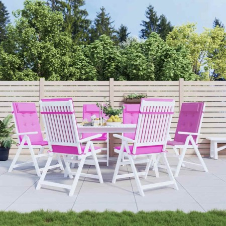 Cojines para silla con respaldo alto 6 uds tela Oxford rosa von , Kissen für Stühle und Sofas - Ref: Foro24-361936, Preis: 85...