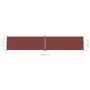 Brown retractable side awning 200x1000 cm by vidaXL, Umbrellas - Ref: Foro24-318045, Price: 160,49 €, Discount: %
