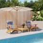 Cojines para silla Adirondack 2 uds tela Oxford a cuadros gris by , Cushions for chairs and sofas - Ref: Foro24-361844, Price...