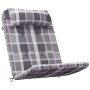 Cojines para silla Adirondack 2 uds tela Oxford a cuadros gris by , Cushions for chairs and sofas - Ref: Foro24-361844, Price...