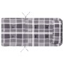 Cojines para silla Adirondack 2 uds tela Oxford a cuadros gris by , Cushions for chairs and sofas - Ref: Foro24-361844, Price...