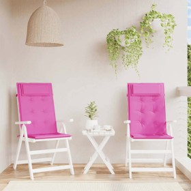 Cojines de silla con respaldo alto 2 uds tela Oxford rosa von , Kissen für Stühle und Sofas - Ref: Foro24-361934, Preis: 40,1...