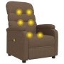 Sillón de masaje eléctrico tela marrón by , Electric massage chairs - Ref: Foro24-321230, Price: 236,69 €, Discount: %