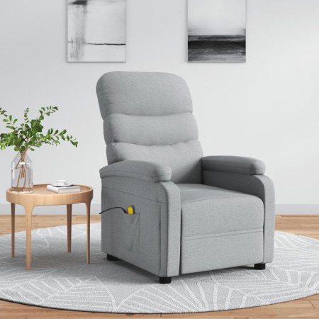 Sillón de masaje tela gris claro von , Elektrische Massagesessel - Ref: Foro24-321226, Preis: 203,69 €, Rabatt: %