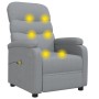 Sillón de masaje tela gris claro von , Elektrische Massagesessel - Ref: Foro24-321226, Preis: 203,69 €, Rabatt: %