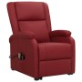 Sillón de masaje elevable cuero sintético rojo tinto von , Elektrische Massagesessel - Ref: Foro24-329696, Preis: 233,91 €, R...