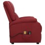Sillón de masaje elevable cuero sintético rojo tinto von , Elektrische Massagesessel - Ref: Foro24-329696, Preis: 233,91 €, R...