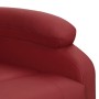 Sillón de masaje elevable cuero sintético rojo tinto von , Elektrische Massagesessel - Ref: Foro24-329696, Preis: 233,91 €, R...