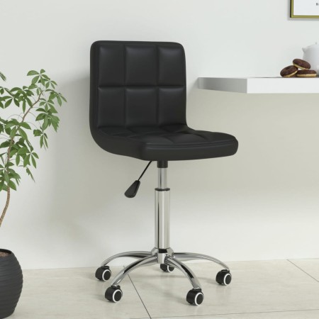 Silla de oficina giratoria de cuero sintético negro von , Bürostühle - Ref: Foro24-334334, Preis: 89,08 €, Rabatt: %