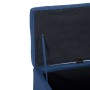 Banco con espacio de almacenaje 116 cm poliéster azul | Foro24.es | Tu tienda online para hogar, jardín y más Foro24.es