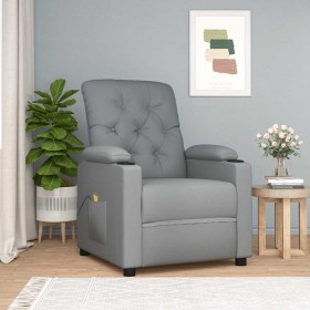 Sillón de masaje tela gris claro von , Elektrische Massagesessel - Ref: Foro24-339112, Preis: 198,46 €, Rabatt: %