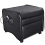 Sillón de masaje de cuero sintético negro by , Electric massage chairs - Ref: Foro24-241683, Price: 266,51 €, Discount: %