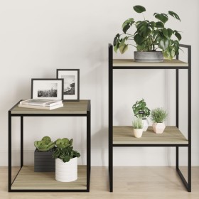 Estante estantería 4 uds contrachapada roble Sonoma 40x40x1,5cm by , Shelves - Ref: Foro24-805176, Price: 26,08 €, Discount: %