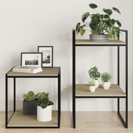 Estante estantería 4 uds contrachapada roble Sonoma 40x40x1,5cm by , Shelves - Ref: Foro24-805176, Price: 26,08 €, Discount: %