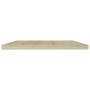 Estante estantería 4 uds contrachapada roble Sonoma 60x20x1,5cm by , Shelves - Ref: Foro24-805224, Price: 26,44 €, Discount: %