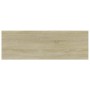 Estante estantería 4 uds contrachapada roble Sonoma 60x20x1,5cm by , Shelves - Ref: Foro24-805224, Price: 26,44 €, Discount: %